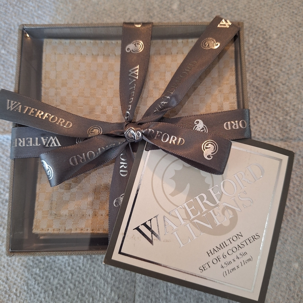 Waterford Linens Coaster Set